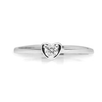 Anello Promesse Donna in Oro bianco Diamante ACUT009